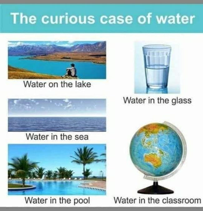 The Curious Case Of Water Real World Vs Classroom