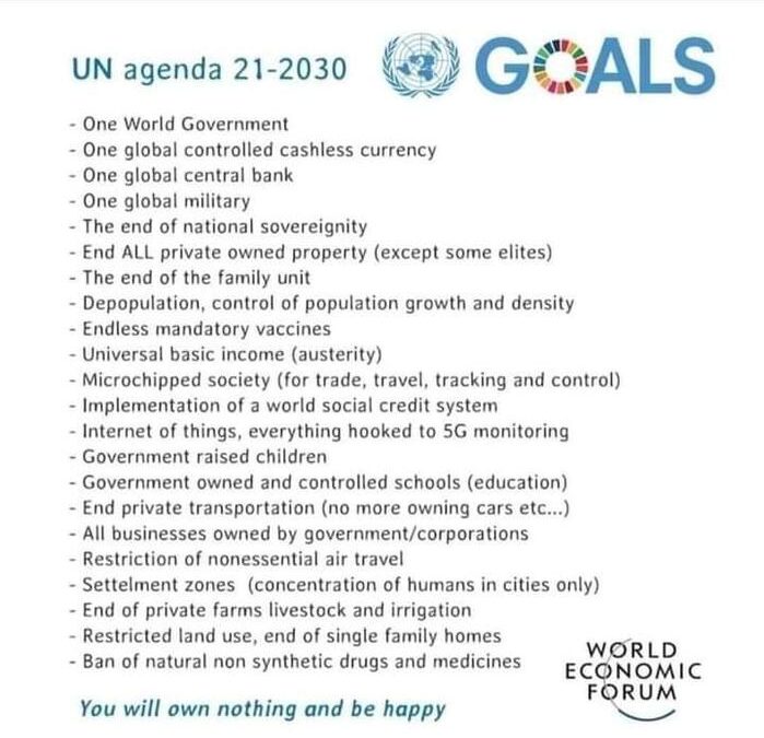 UN agenda 2021-30 goals