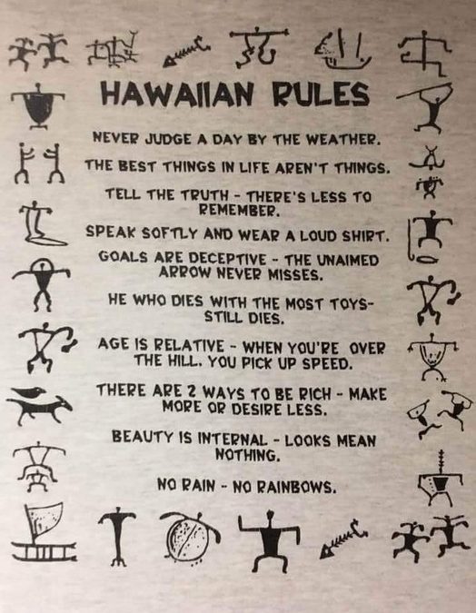 Never Judge A Day By The Weather – Hawaiian Rule