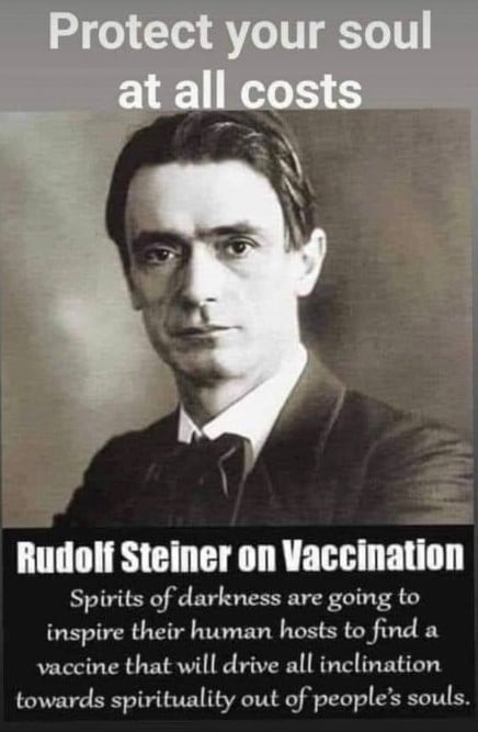 Protect your all souls said Rudolf Steiner