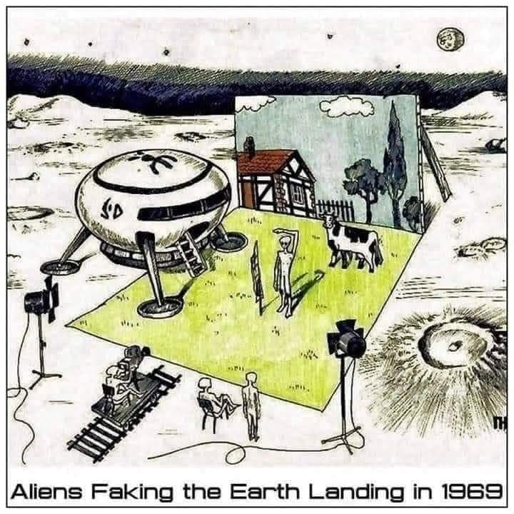 1969 Aliens Faking Earth Landing NASA History Perspective