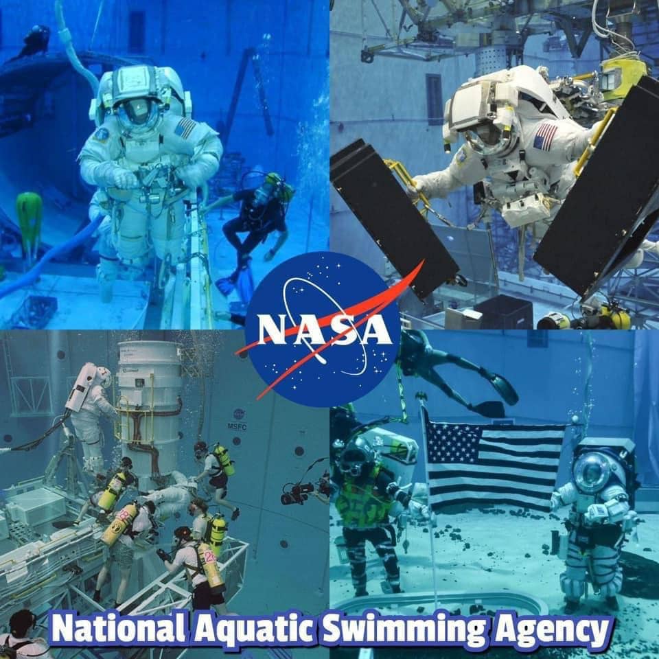 NASA Is National Aquatic Swimming Agency