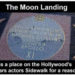 Moon Landing Movie Plaque, Hollywood Walk of Fame, FEMemes