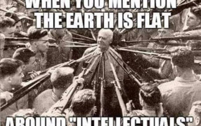 Mention Flat Earth Around Intellectuals, Prepare For Their Love