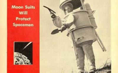 1960 Moon Suit, Space Suit, Can Shaped, Children’s Weekly Reader