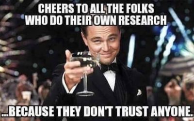 Cheers To Anyone Who Does Their Own Research, To Prove For Themselves