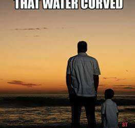 People Believed Water Curved, Back In the Day, That Is Messed Up