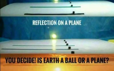 Reflection On Water On Curve, Vs, On Plane, You Decide