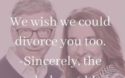 Bill Gates Divorce his wife on May 3