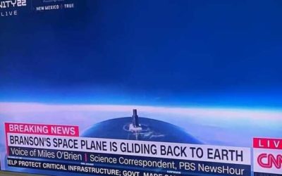 Branson’s Space Plane is Gliding Back to Earth