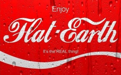 Enjoy Flat Earth it’s Real Thing! Coke Logo