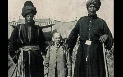 Two Bodyguards of Delhi Durbar With James Recalton 1903