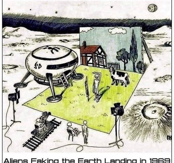 1969 Aliens Faking Earth Landing NASA History Perspective