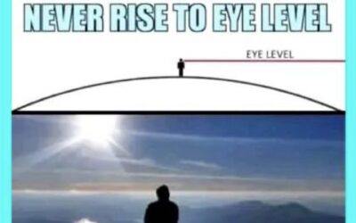 It Doesnt Matter How Large A Sphere Is A Sloping Horizon Will Never Rise To Eye Level