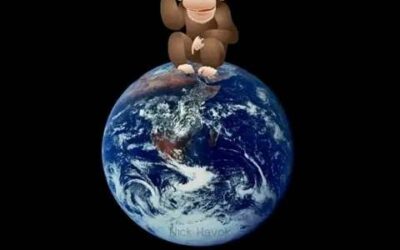 Modern Science Claims This Is You A Monkey Living On A Spinning Ball